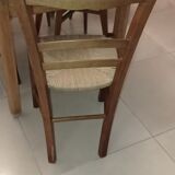 Mulched bistro chair
