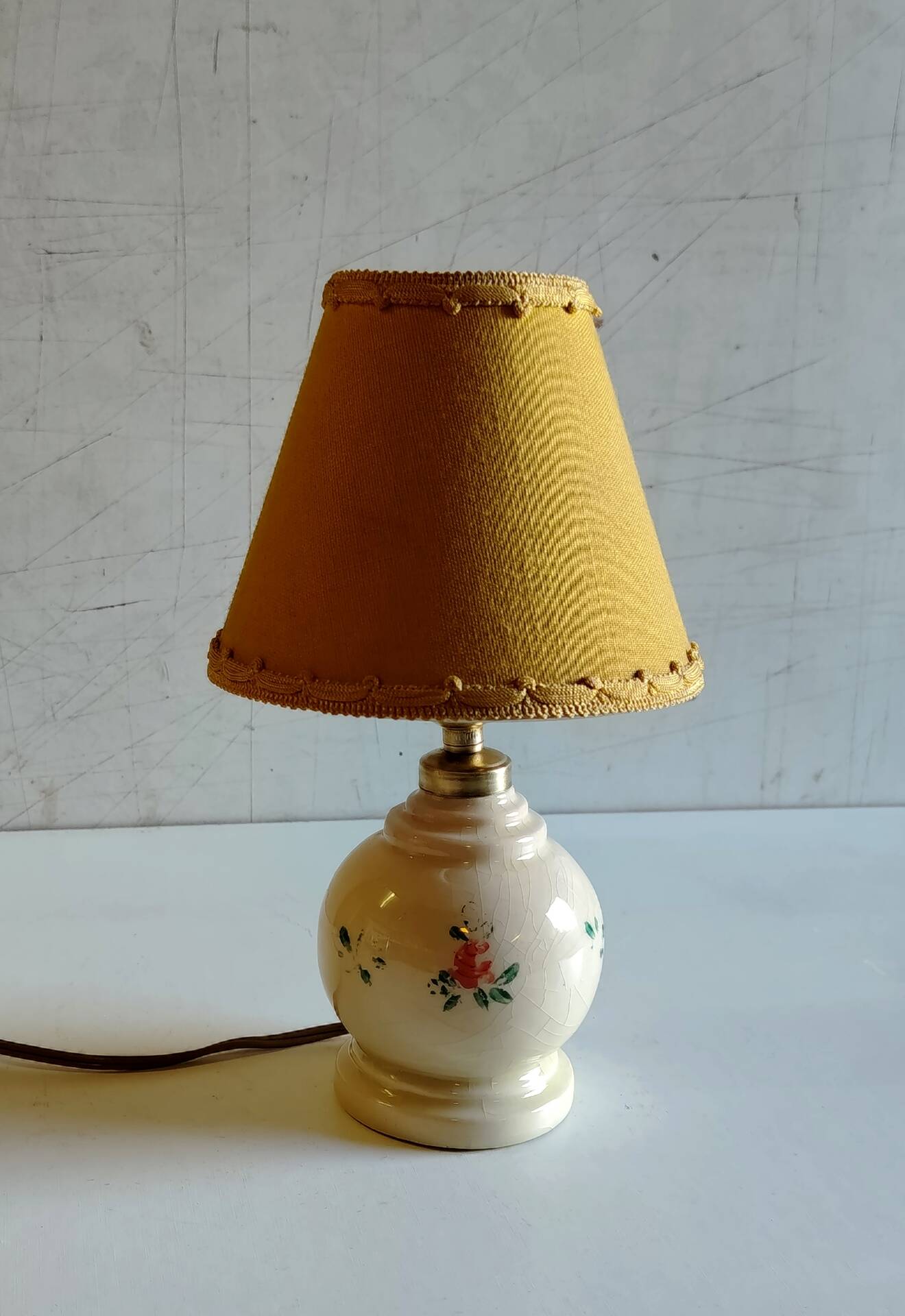 Vintage ceramic table lamp - 1950s/60s