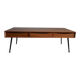 Table basse en acajou massif