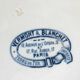 2 plates on foot Terre de fer Vermont & Blanchet circa 1900