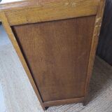 Low wooden sideboard