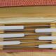 6 vintage knives bakelite handle
