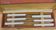 6 vintage knives bakelite handle