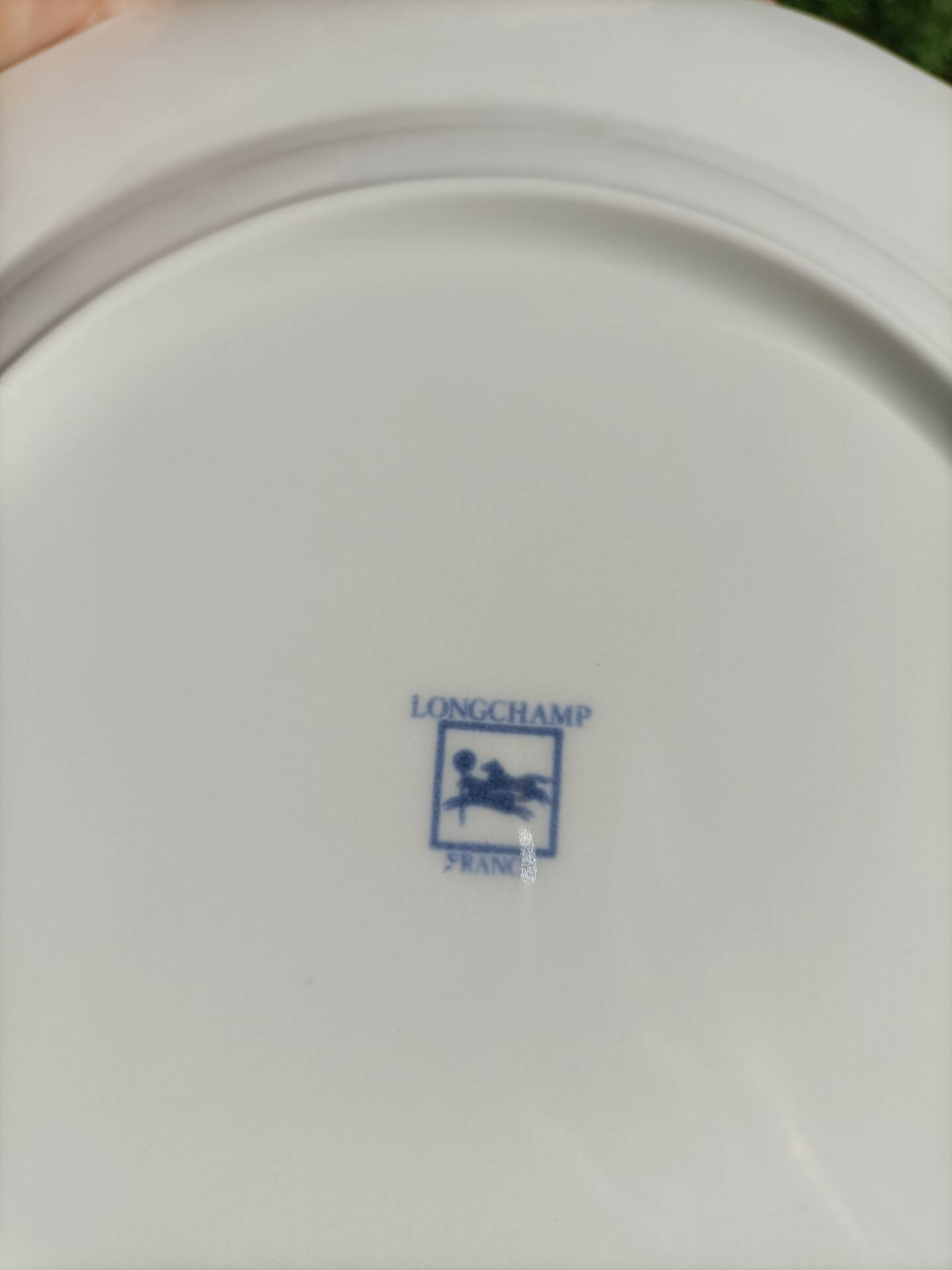 Set of plates x6 Longchamp
