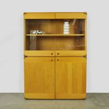 Armoire italienne vintage du XXe siècle en bois de hêtre par Ibisco, 1970
