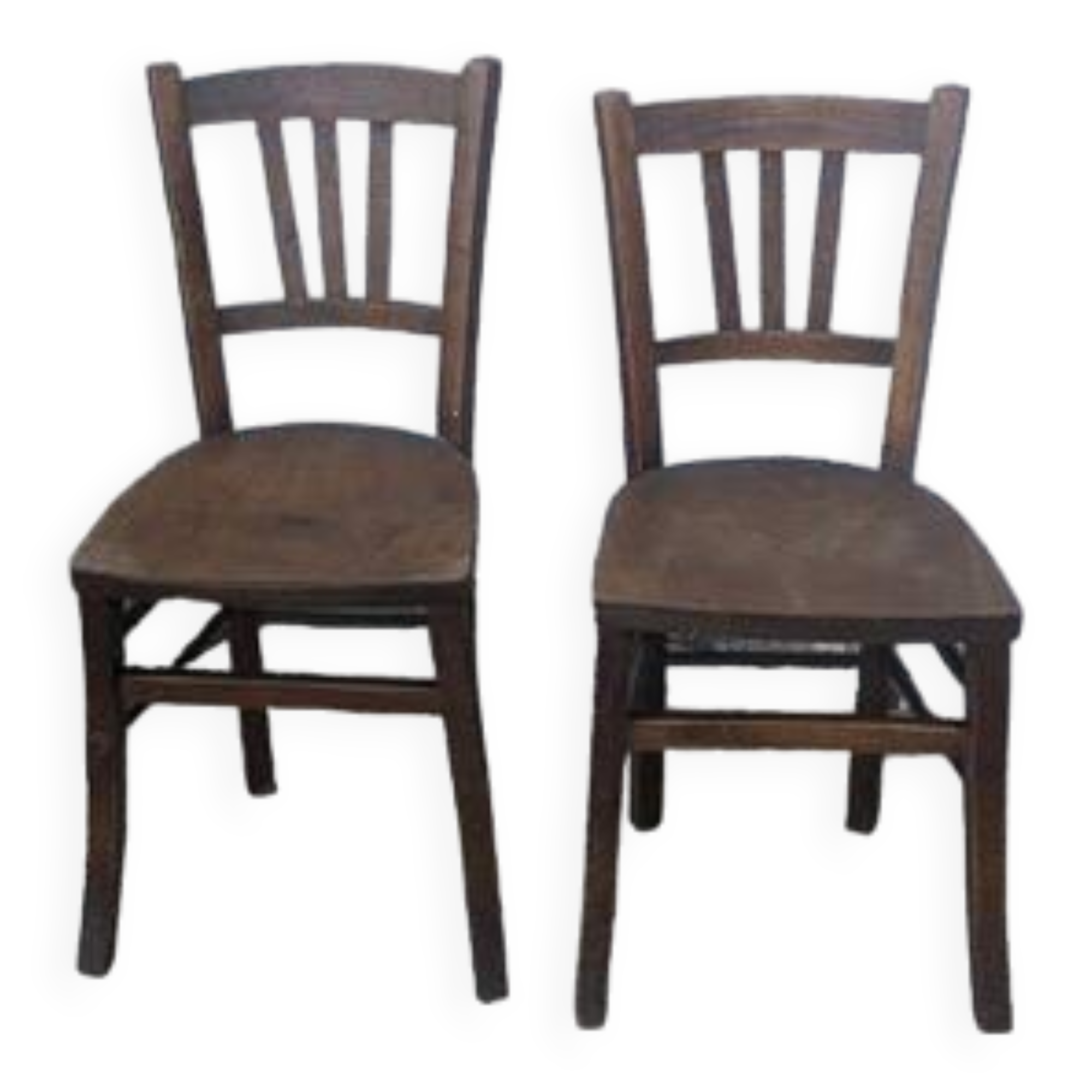 Pair of Luterma bistro chairs