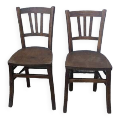 Paire de chaises bistrot Luterma