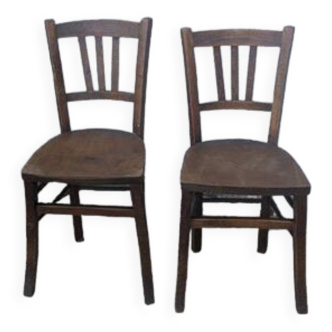Paire de chaises bistrot Luterma