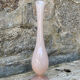 Vase in powdered pink opaline