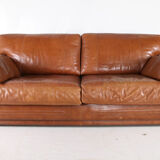 Roche Bobois leather sofa