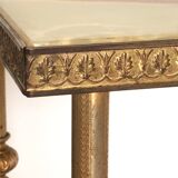 Jansen or Ramsay coffee table, 1940s/1950s, onyx and bronze