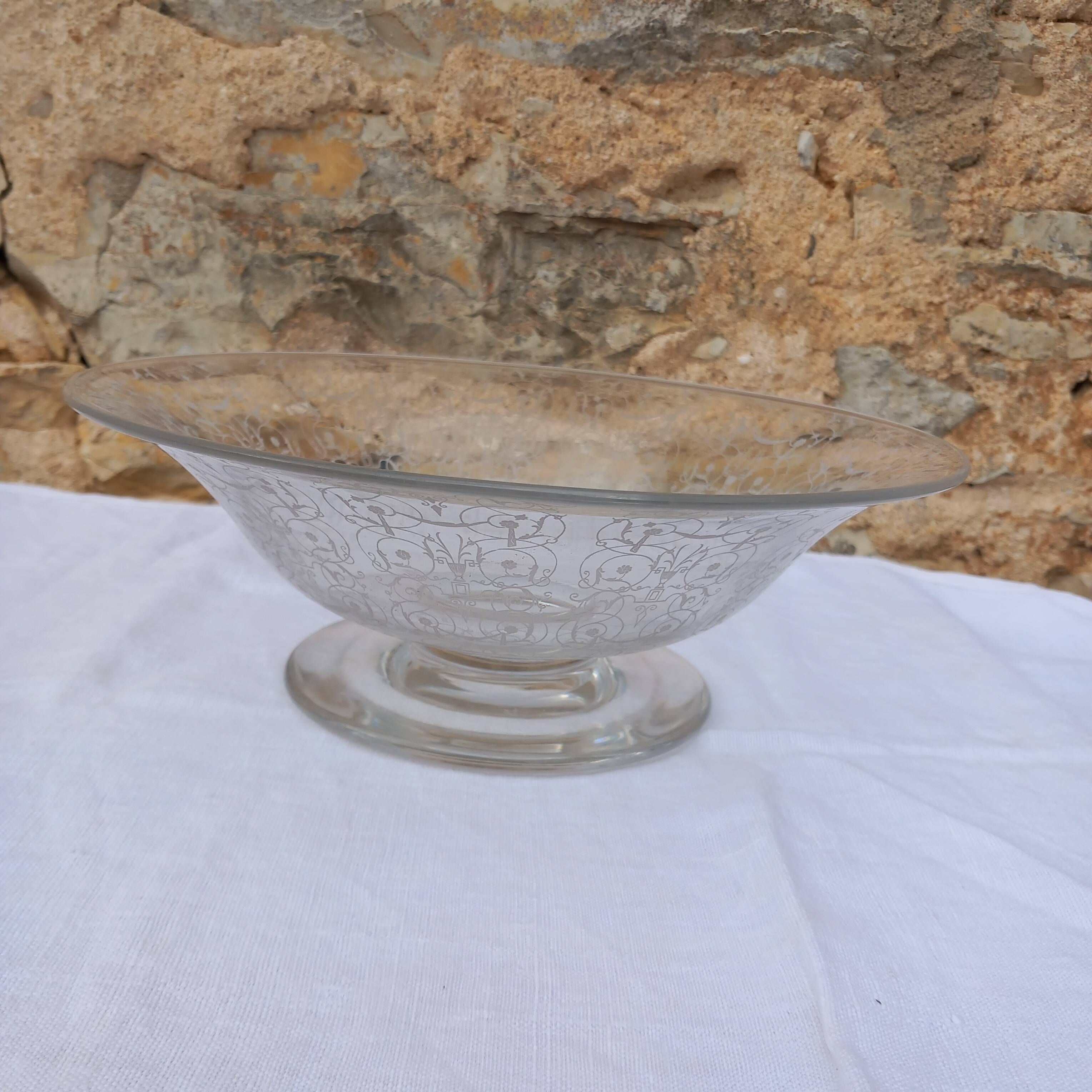 Coupe en cristal Baccarat