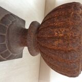Paire de vases Médicis en fonte de jardin