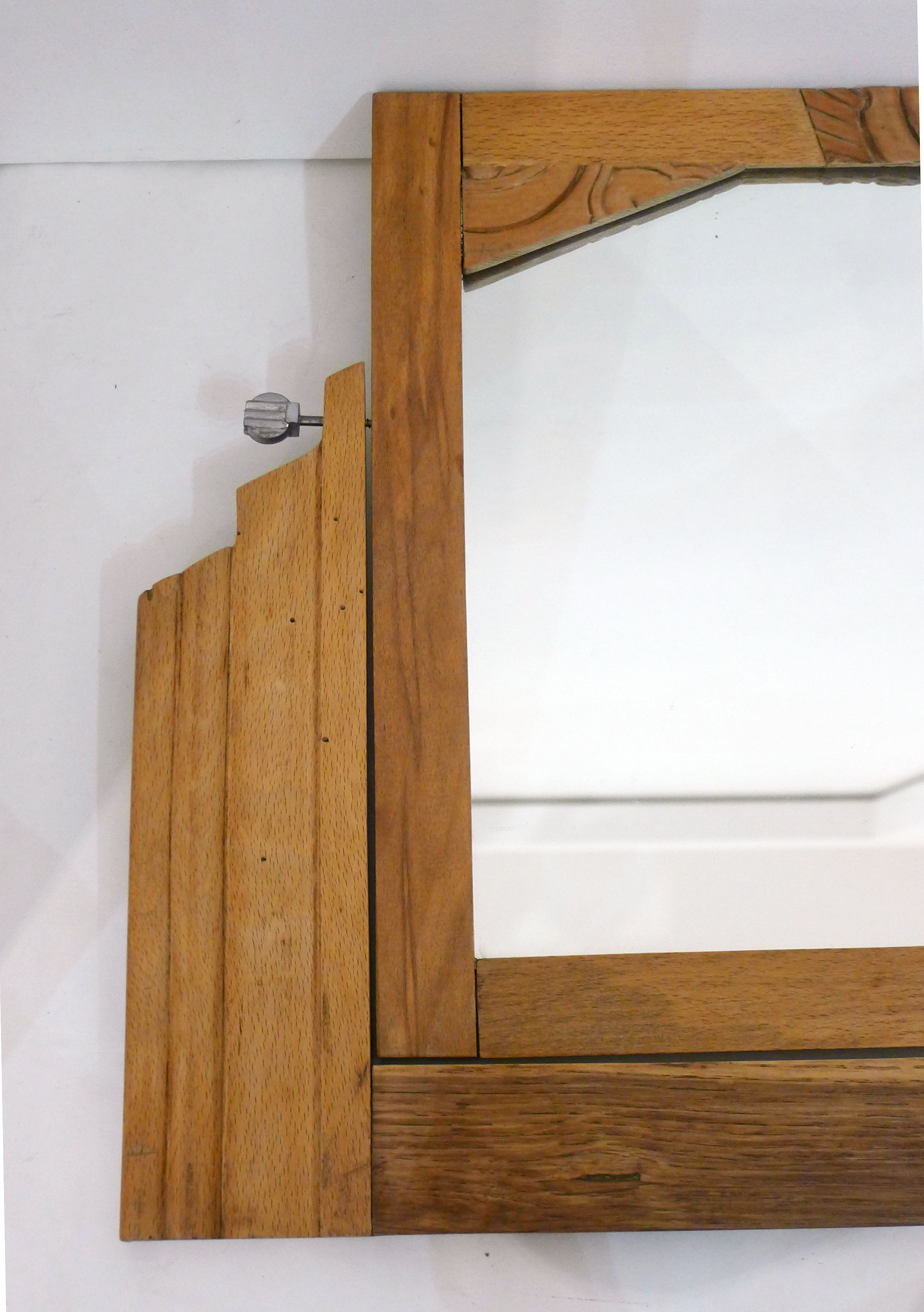 Art Deco dressing table mirror 60x39cm