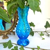 Duo molded glass vases
