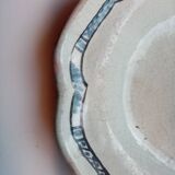 Plat en céramique du centre. XIX ièm siècle.
