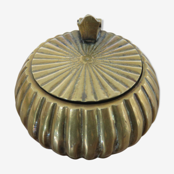 Brass pocket ashtray 60s 70s