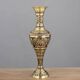 Large European Vintage Metal Vase - Decorative Bronze Tabletop Display