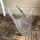 Roche & Bobois 80's vintage Plexiglas magazine rack