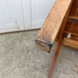 Desk with 1 drawer, oak top, 105x56cm