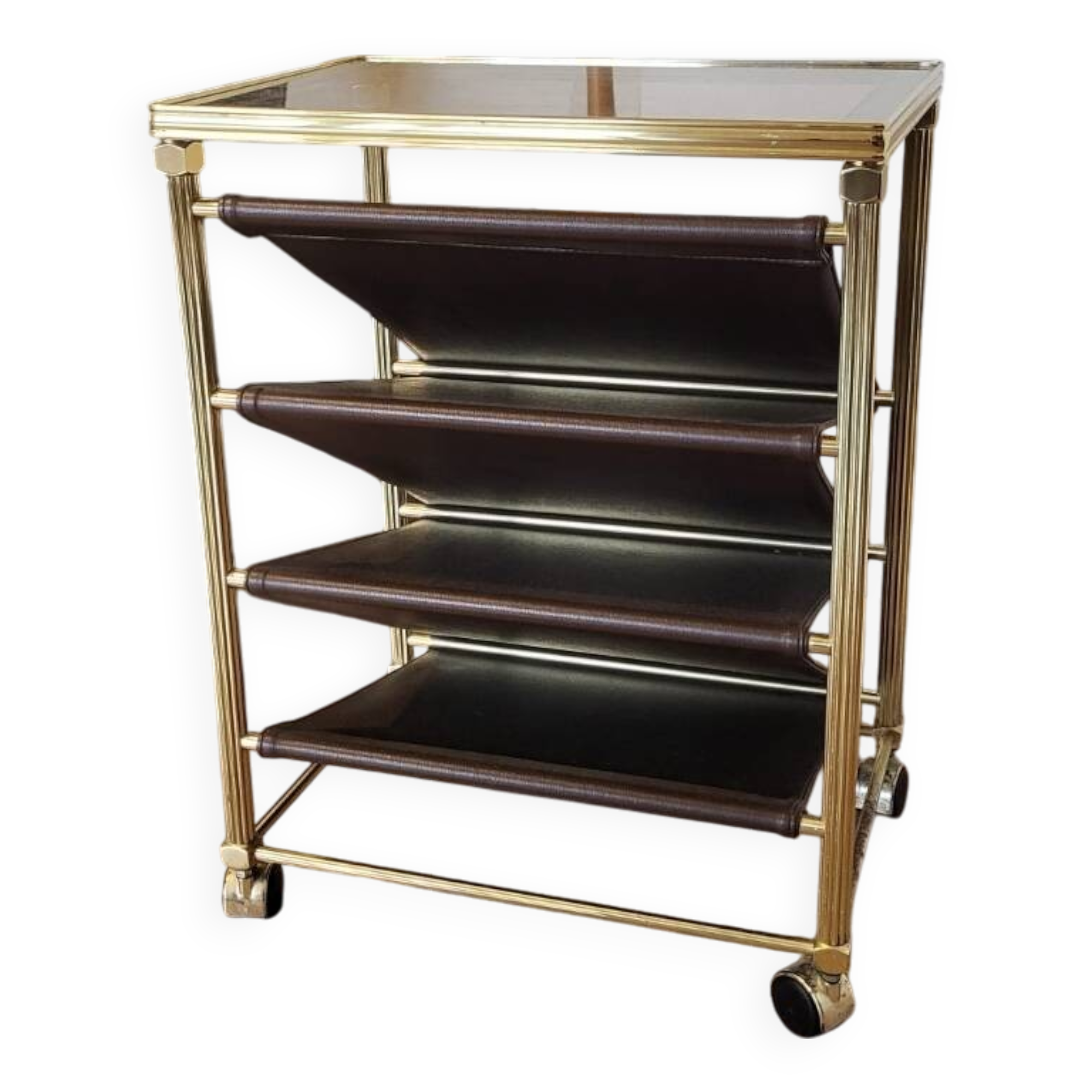 Porte-revue vintage rare