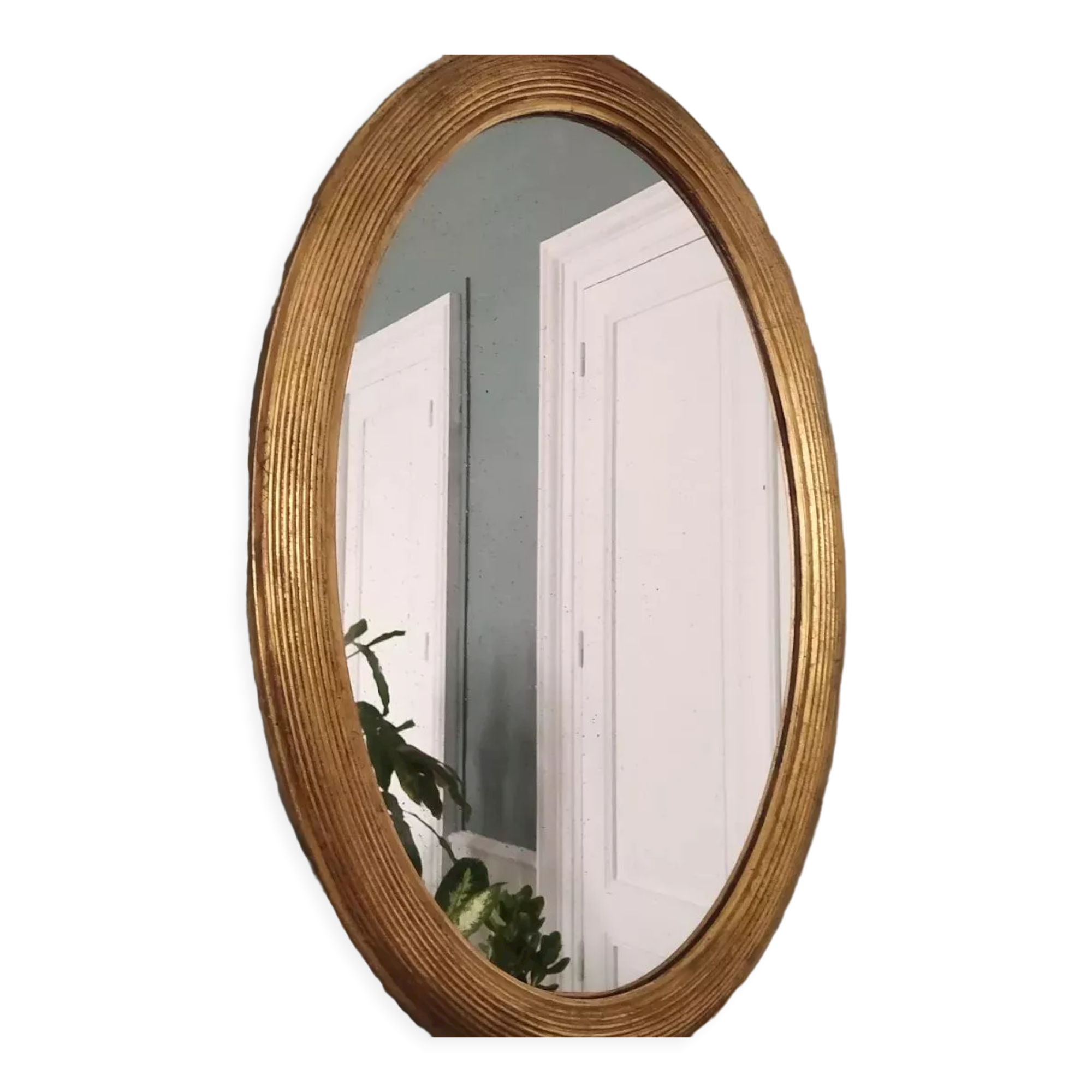 Oval mirror, 75x54 cm