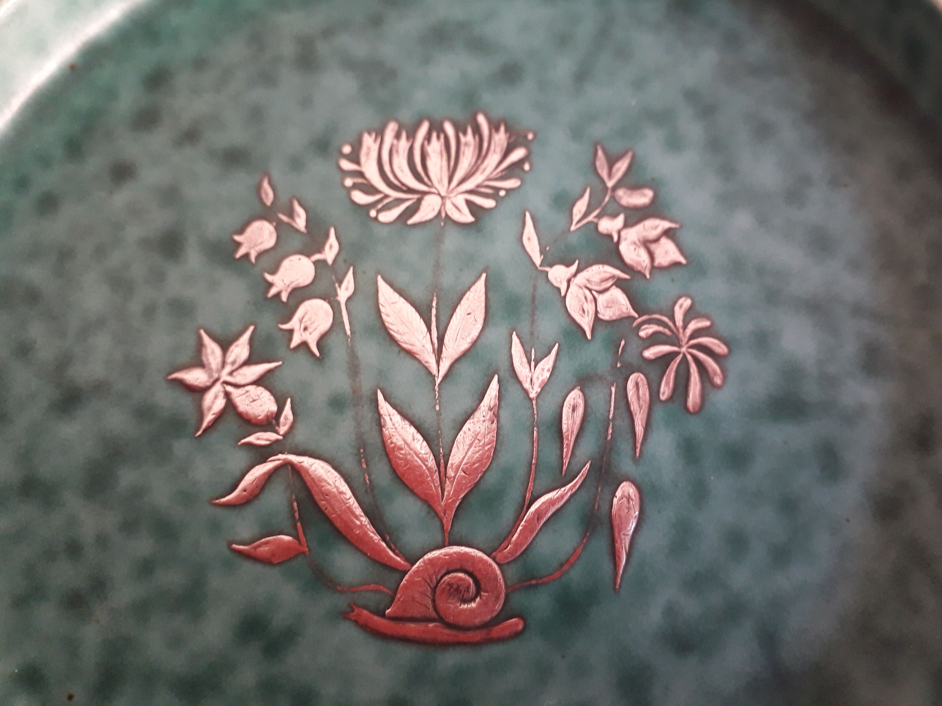 Ceramic cup or pocket tray by Wilhelm Kåge for gustavsberg Sweden