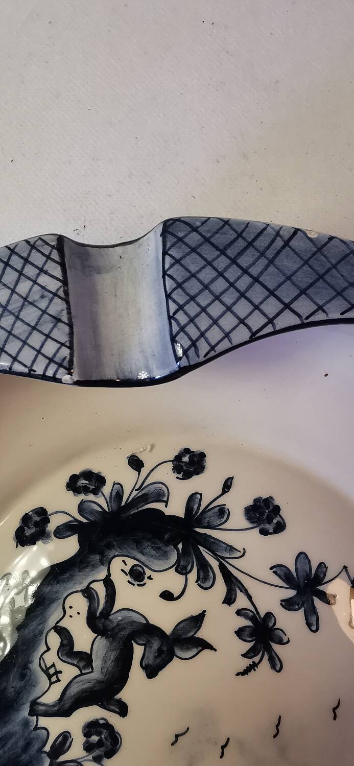 Large sant' anna pottery cigar ashtray portugal