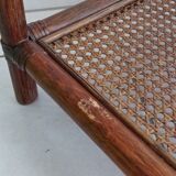 Table d'appoint rotin