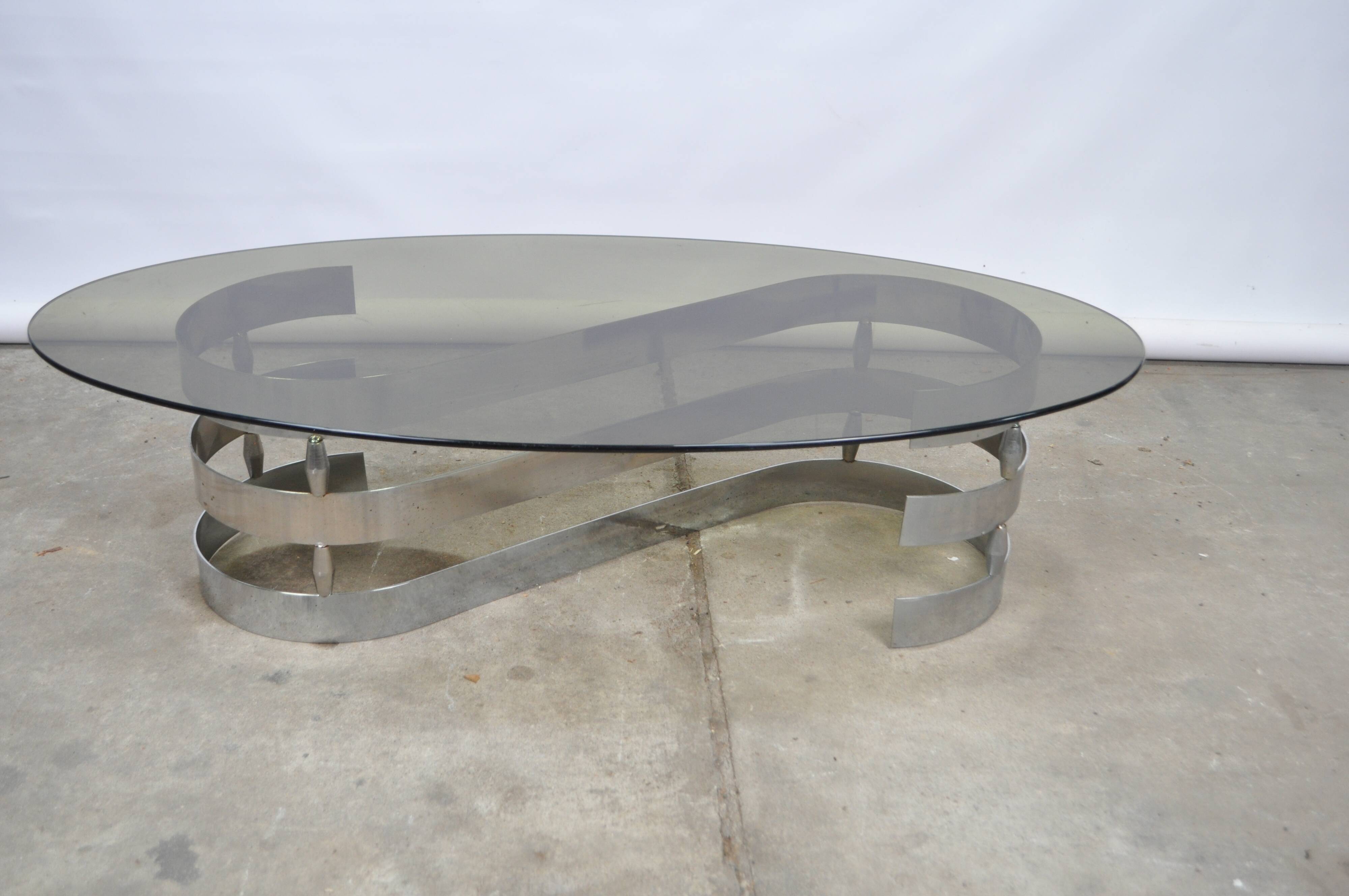 Italian designer coffee table 1970s
