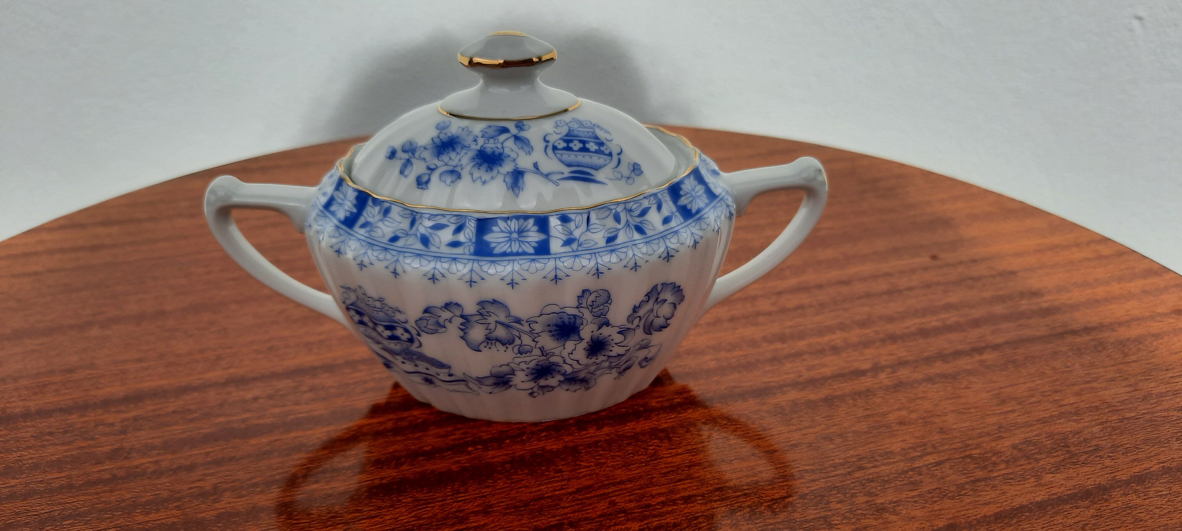 Sugar bowl and porcelain milk jar Seltmann Weiden Bavaria