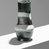 WIDE-NECKED CERAMIC VASE, HENRI MILET, 1960s