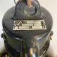 Industrial black enamel pendant light, 1930s