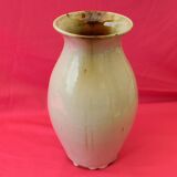 Vase en grès vernissé de Jacques VILAIN La Borne.