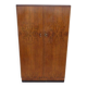 Wardrobe on a plinth in walnut and walnut veneer circa 1940.
