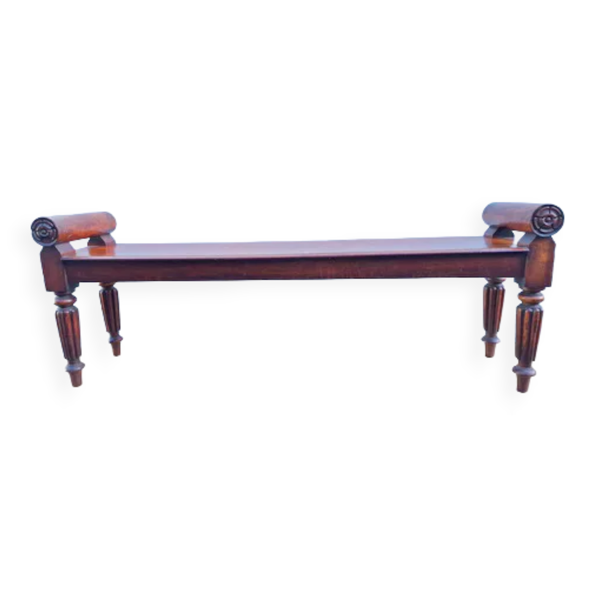 Oriental-style bench