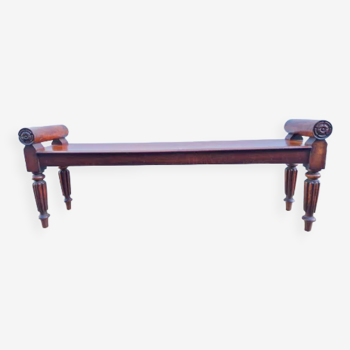 Oriental-style bench