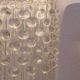Brutalist crystal vase 1970