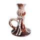 Candle holder fat lava 1960