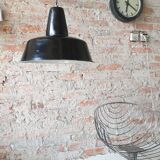 Industrial factory ceiling lamp from Wikasy A23, 1950s