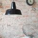Industrial factory ceiling lamp from Wikasy A23, 1950s