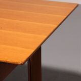 Italian Architect's Walnut desk, Gianfranco Frattini for Bernini 1950