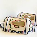 2 Vintage ceramic wall lights