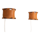 Anna Ehrner pair of wall lamps for Ateljé Lyktan