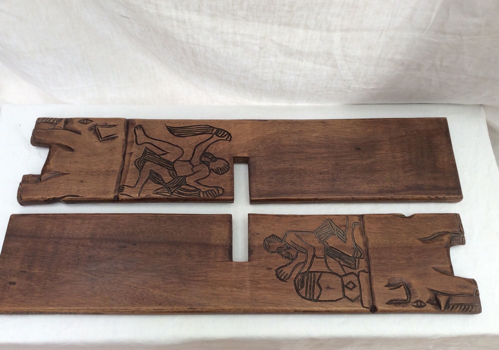 African wooden exotic wooden stool carved by hand