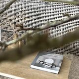 Travertine coffee table 1970
