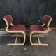 Vintage Scandinavian design armchairs Magnus Olesen Denmark