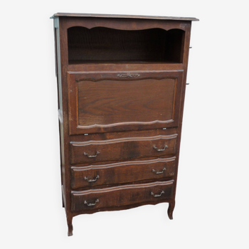 large wooden secretary - Rustic