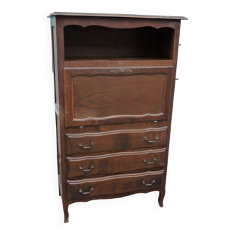 large wooden secretary - Rustic