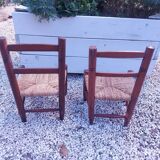 2 chaises enfant vintages